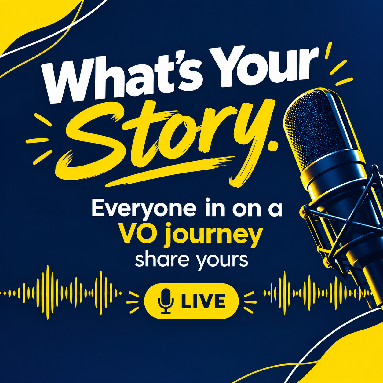 tell us your story as a voice artist