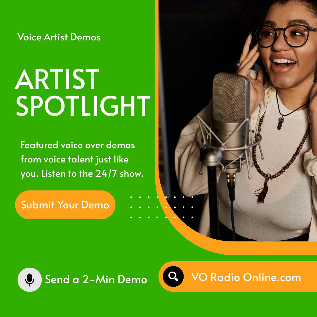 voice artist demo spotlight