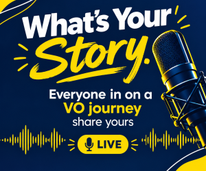 tell us your story as a voice artist